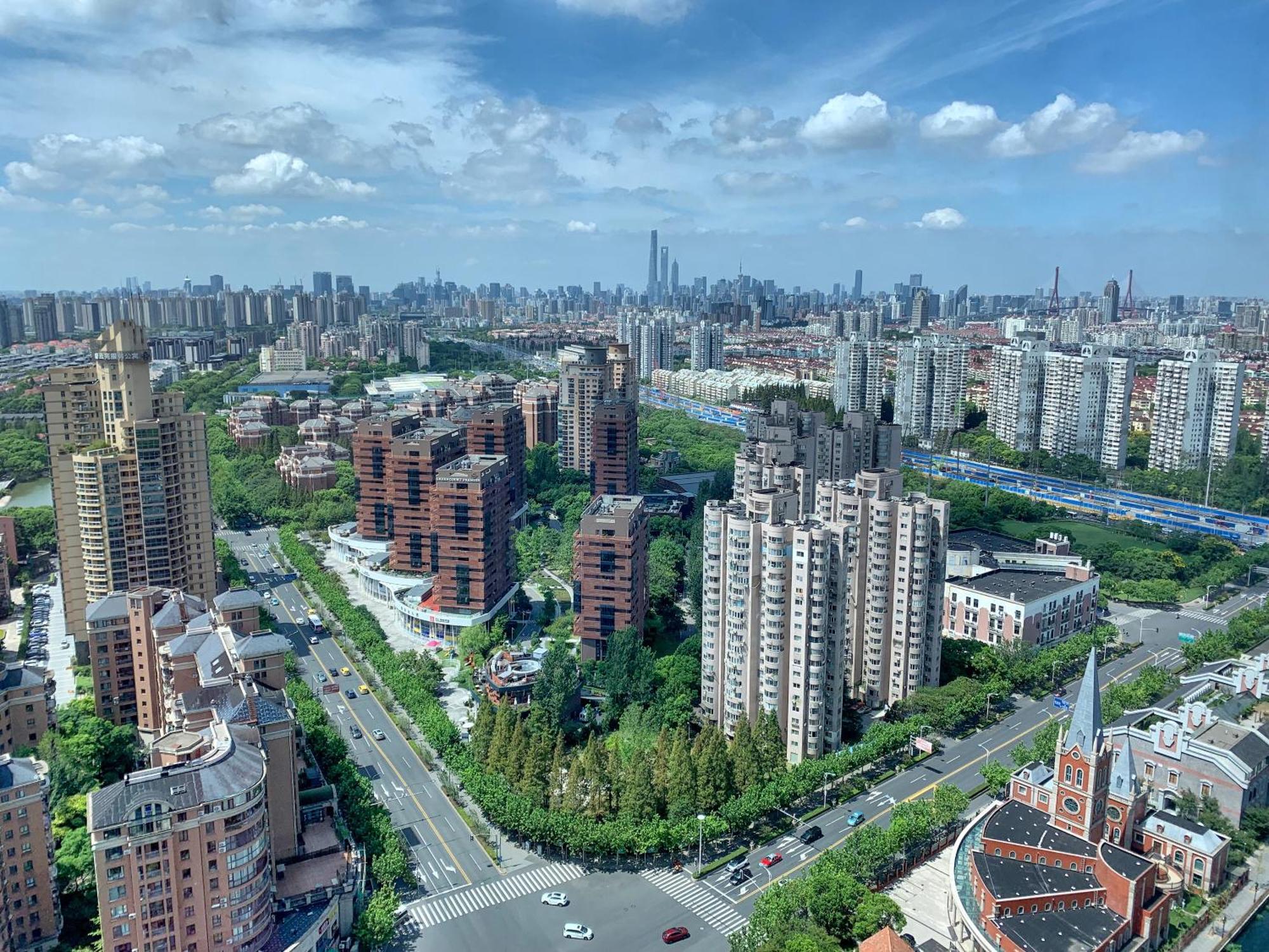 Shanghai Marriott Hotel Pudong East - Only A 30 Minute Drive From Disney Zewnętrze zdjęcie