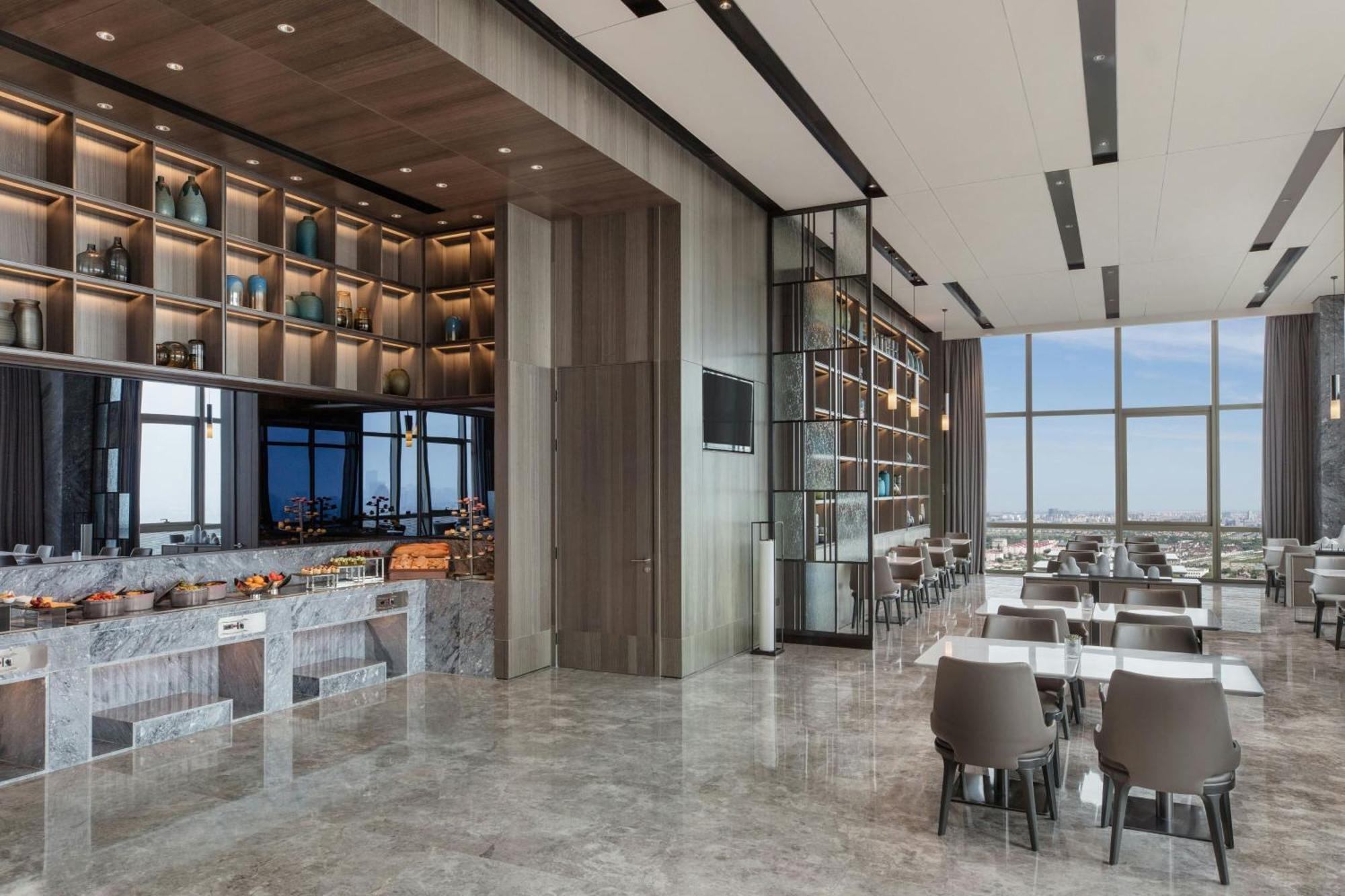 Shanghai Marriott Hotel Pudong East - Only A 30 Minute Drive From Disney Zewnętrze zdjęcie