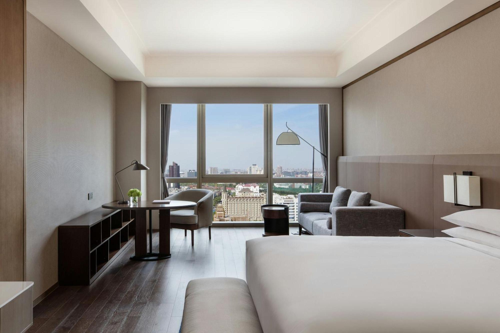 Shanghai Marriott Hotel Pudong East - Only A 30 Minute Drive From Disney Zewnętrze zdjęcie