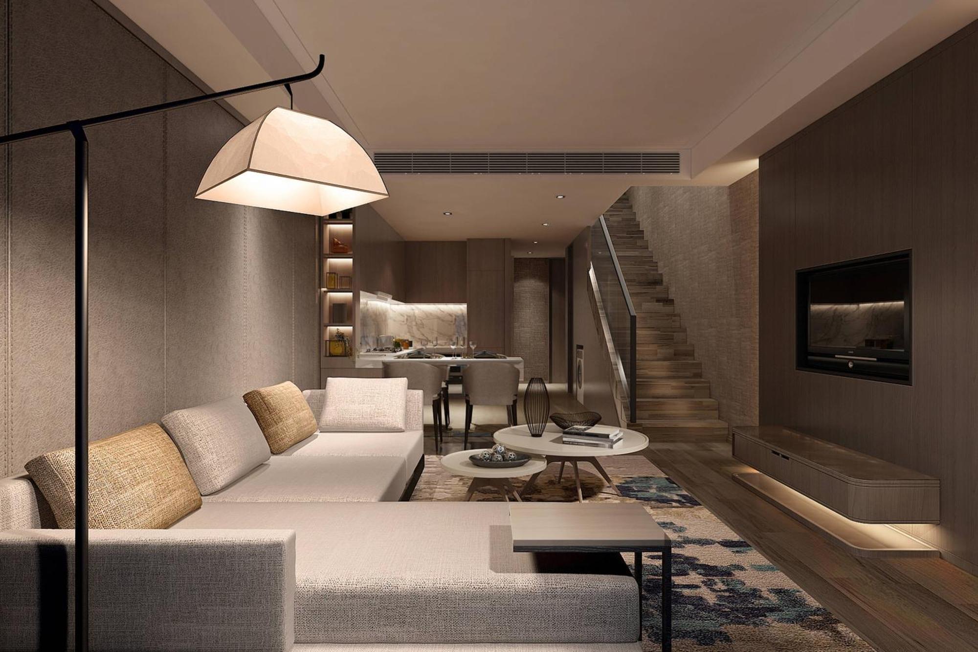 Shanghai Marriott Hotel Pudong East - Only A 30 Minute Drive From Disney Zewnętrze zdjęcie